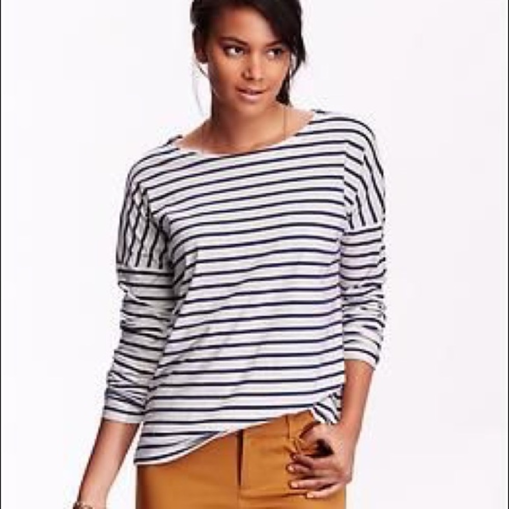 🔥LASTDAY🔥OldNavy striped long sleeve t shirt